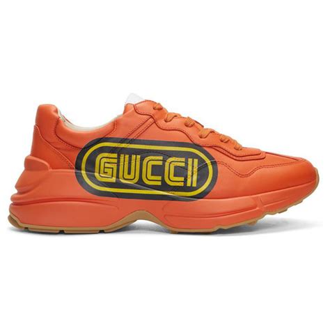 orange gucci shirt|gucci orange sneakers.